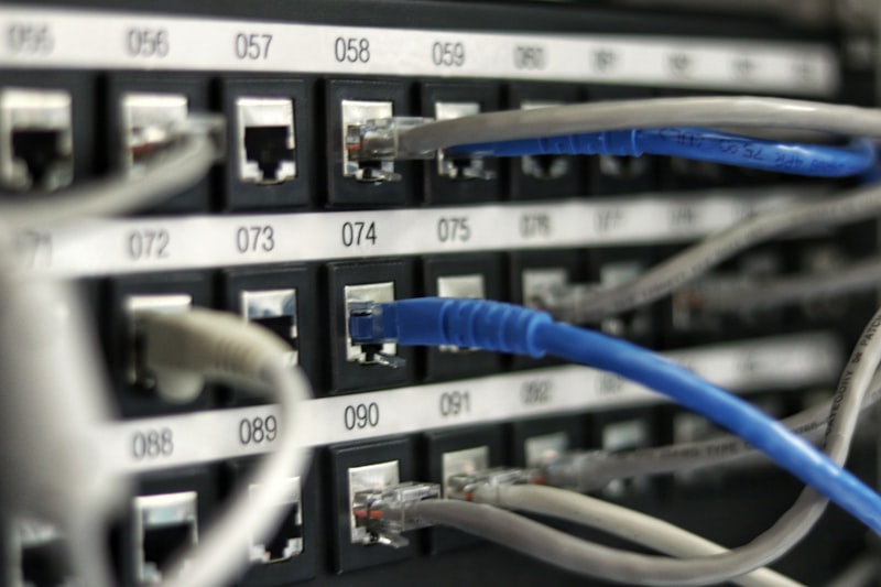 Network and data cabling installation