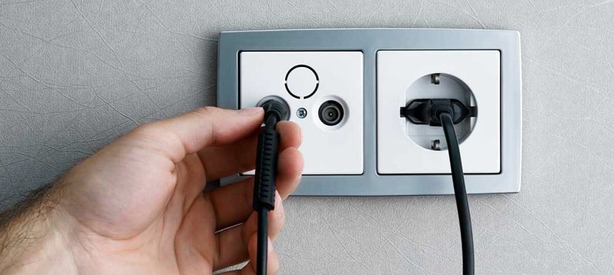 Extra TV point and data cabling installation